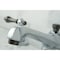 Kingston Brass NS4463AL 8" Widespread Bathroom Faucet, Chrome/Black Stainless Steel NS4463AL - alternate 5